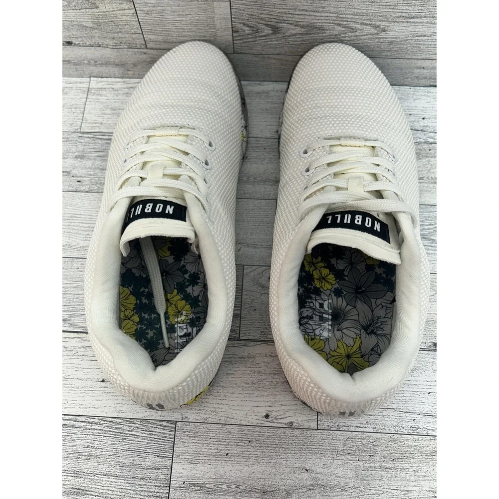 NOBULL Shoes‎ Womens Size 10 Trainer CrossFit Athletic Flower Floral Sneakers